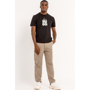 T-Shirt Hugo μαύρο T-Shirt Hugo μαύρο