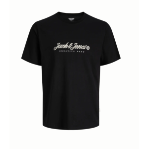 T-shirt Jack n Jones μαύρο