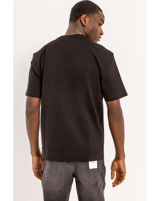 T-Shirt Hugo μαύρο ΚΟΝΤΟΜΑΝΙΚΕΣ