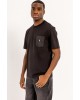 T-Shirt Hugo μαύρο ΚΟΝΤΟΜΑΝΙΚΕΣ
