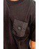 T-Shirt Hugo μαύρο ΚΟΝΤΟΜΑΝΙΚΕΣ