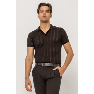 T-shirt Vittorio μαύρο T-shirt Vittorio μαύρο