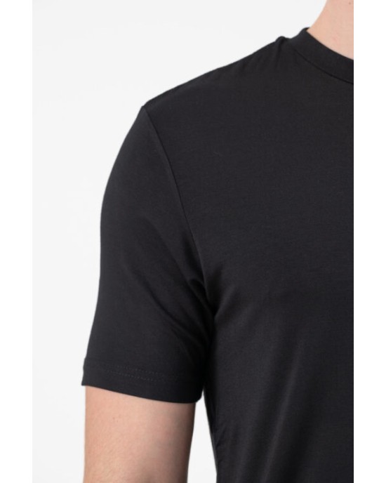 T-shirt Vittorio μαύρη ΚΟΝΤΟΜΑΝΙΚΕΣ