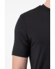 T-shirt Vittorio μαύρη ΚΟΝΤΟΜΑΝΙΚΕΣ