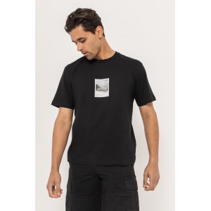 T-Shirt Hugo μαύρο T-Shirt Hugo μαύρο