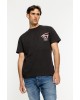 T-shirt Tommy Jeans μαύρο ΚΟΝΤΟΜΑΝΙΚΕΣ