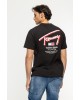 T-shirt Tommy Jeans μαύρο ΚΟΝΤΟΜΑΝΙΚΕΣ