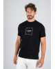 T-shirt Karl Lagerfeld μαύρο ΚΟΝΤΟΜΑΝΙΚΕΣ