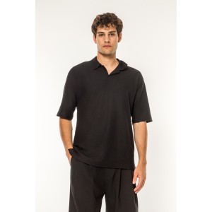 T-shirt Vittorio μαύρο T-shirt Vittorio μαύρο