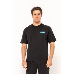 T-Shirt Hugo μαύρο T-Shirt Hugo μαύρο