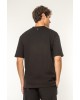 T-shirt Vittorio μαύρο ΚΟΝΤΟΜΑΝΙΚΕΣ