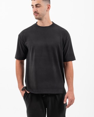 T-shirt Vittorio Jordan μαύρο