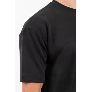 T-shirt Vittorio Jordan μαύρο T-shirt Vittorio Jordan μαύρο