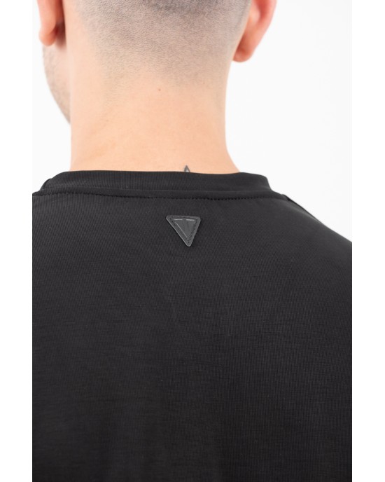 T-shirt Vittorio μαύρο ΚΟΝΤΟΜΑΝΙΚΕΣ