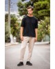 T-shirt Vittorio μαύρο ΚΟΝΤΟΜΑΝΙΚΕΣ