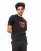 T-Shirt Hugo μαύρο ΚΟΝΤΟΜΑΝΙΚΕΣ