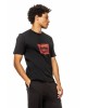 T-Shirt Hugo μαύρο ΚΟΝΤΟΜΑΝΙΚΕΣ