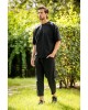 T-shirt Vittorio Formia μαύρο ΚΟΝΤΟΜΑΝΙΚΕΣ