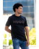T-Shirt Hugo μαύρο ΚΟΝΤΟΜΑΝΙΚΕΣ