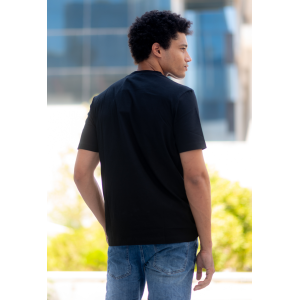 T-Shirt Hugo μαύρο T-Shirt Hugo μαύρο