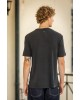 T-shirt Vittorio μαύρο ΚΟΝΤΟΜΑΝΙΚΕΣ