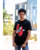 T-Shirt Hugo μαύρο ΚΟΝΤΟΜΑΝΙΚΕΣ