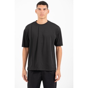 T-shirt Vittorio μαύρο T-shirt Vittorio μαύρο