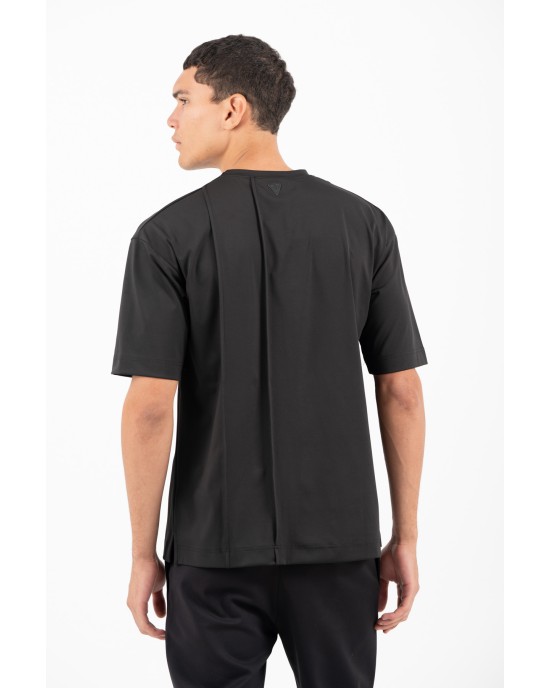 T-shirt Vittorio μαύρο ΚΟΝΤΟΜΑΝΙΚΕΣ