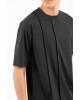 T-shirt Vittorio μαύρο ΚΟΝΤΟΜΑΝΙΚΕΣ