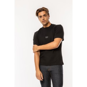 T-Shirt Hugo μαύρο T-Shirt Hugo μαύρο