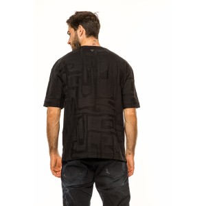 T-shirt Vittorio μαύρο