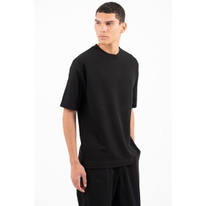 T-shirt Vittorio Sento μαύρο