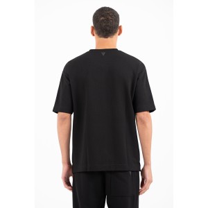 T-shirt Vittorio Sento μαύρο