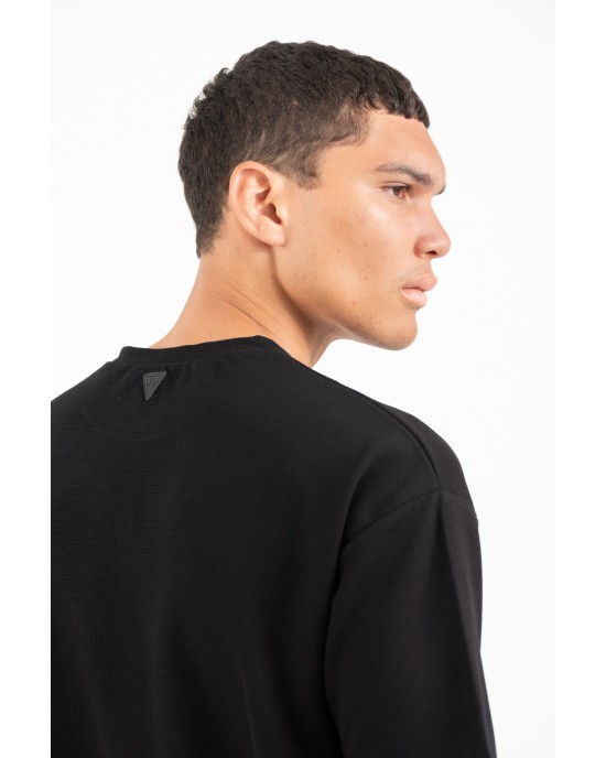 T-shirt Vittorio Sento μαύρο ΚΟΝΤΟΜΑΝΙΚΕΣ