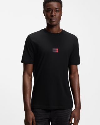 T-Shirt Hugo μαύρο