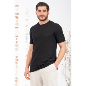 T-shirt Vittorio μαύρο