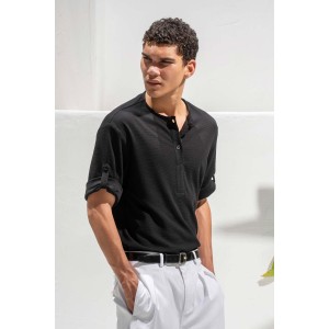 T-shirt Vittorio μαύρο
