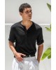T-shirt Vittorio μαύρο ΚΟΝΤΟΜΑΝΙΚΕΣ