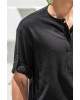 T-shirt Vittorio μαύρο ΚΟΝΤΟΜΑΝΙΚΕΣ
