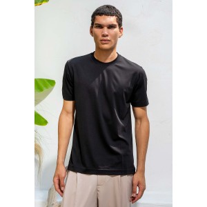 T-shirt Vittorio μαύρο