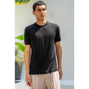 T-shirt Vittorio μαύρο