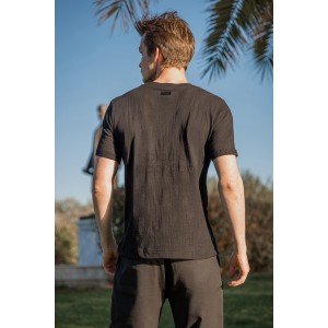 T-Shirt Rebel μαύρο T-Shirt Rebel μαύρο