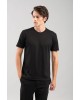 T-shirt Vittorio μαύρο ΚΟΝΤΟΜΑΝΙΚΕΣ