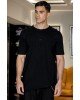 T-shirt Wanted Μαύρο T-shirt Wanted Μαύρο