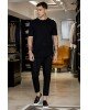 T-shirt Wanted Μαύρο T-shirt Wanted Μαύρο