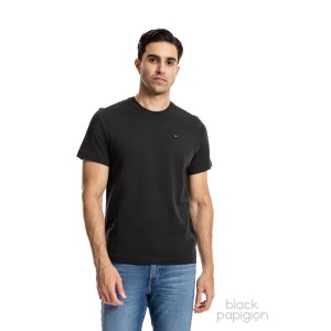 T-shirt Tommy Jeans μαύρο