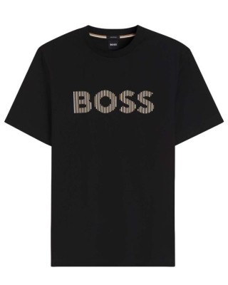 T-Shirt Boss μαύρο