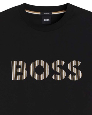T-Shirt Boss μαύρο