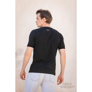 T-Shirt Rebel μαύρο T-Shirt Rebel μαύρο