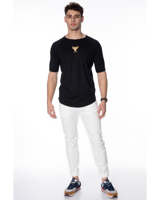 T-shirt Black μαύρο T-shirt Black μαύρο